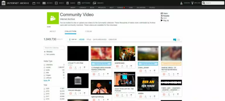 Платформа The Internet Archive Платформа The Internet Archive